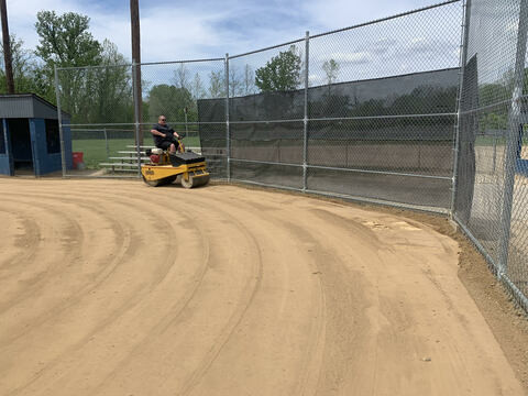 rolling hooiser mix on the ball field