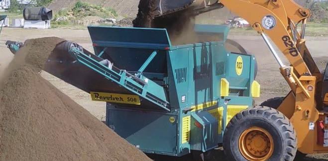 ball field dirt screening equipment