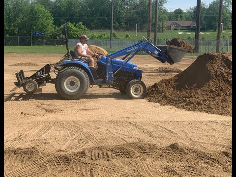 beginning to spread hoosier mix